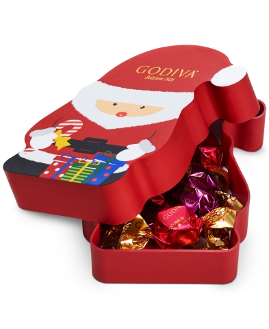 Find thoughtful gifts at every price point this holiday season at Macy's; Godiva G Cube Santa Chocolate Gift Box, <money>$12.95</money>  (Photo: Business Wire)